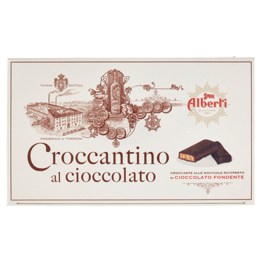 Croccantino hazelnoten en chocolade 