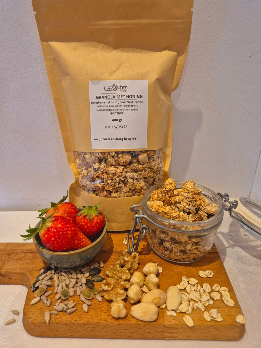 Granola with honey