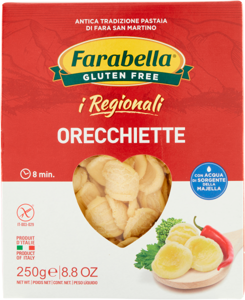 Pasta Farabella, Orecchiette
